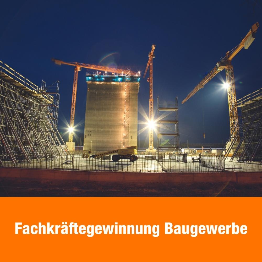 Wie funktioniert die Fachkräftegewinnung im Baugewerbe und für Bauunternehmen? In unserem Ratgeber nur für das Baugewerbe erfahren Sie alles über Performance Recruiting im bau.